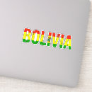 Suche nach liebe i mein land aufkleber Bolivianische flagge