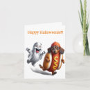 Recherche de dachshund cartes halloween Chien