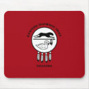 Recherche de tribu indienne tapis souris Drapeau
