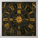 Recherche de clock posters Gold