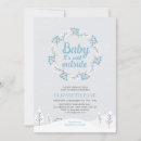 Recherche de gris bleu baby shower invitations Pour tous