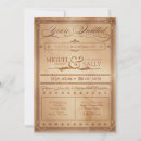 Suche nach sepia hochzeit einladungen Braun