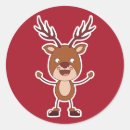 Recherche de renne autocollants Drôle