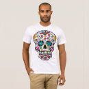 Recherche de crâne décoré tshirts Horreur