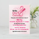 Recherche de ruban rose de cancer invitations Poitrine