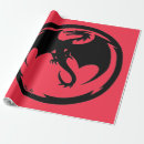 Suche nach schwarzer drache geschenkpapier Packpapier