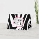 Suche nach zebra druck karten Danke
