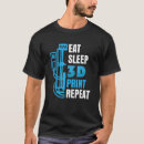 Recherche de modélisation 3d tshirts Procédé d'impression