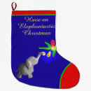 Recherche de elephants chaussette de noël Xmas