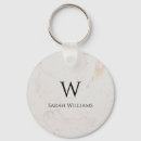 Recherche de noir et blanc marbre porte clé porteclés Élégant