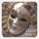 Recherche de masque de venise autocollants Mascarade