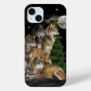 Recherche de lune de loup iphone coques Loups
