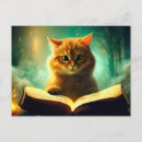 Recherche de petit chat cartes postales Jaune