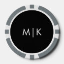 Recherche de noir jetons poker Noir et blanc