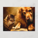 Recherche de lisant cartes postales Chat