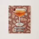 Recherche de cocktail puzzles Illustration