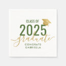 Recherche de graduation party serviettes Calligraphie