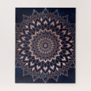 Recherche de mandala floral puzzles Boho
