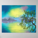 Recherche de arbre de coucher du soleil posters Montagnes