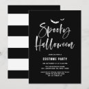 Recherche de heureux halloween invitations Rayures