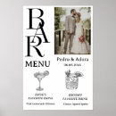 Recherche de menu mariage posters Noir et blanc