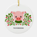 Suche nach niedliches schwein ornamente Rot