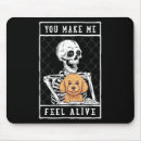 Suche nach halloween skelett mousepads Dunkel