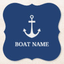 Recherche de nautical dessous de verres Nom du bateau