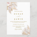 Recherche de pampas mariage invitations Désert