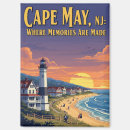 Recherche de plage du new jersey magnets Vintage