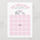 Recherche de bingo baby shower invitations Rose