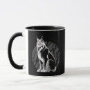 Recherche de de lynx tasses Noir et blanc