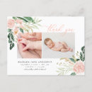 Recherche de floral faire part naissance Aquarelle florale