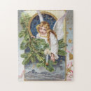 Suche nach vintage engel puzzle Feiertag