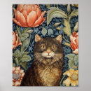 Suche nach braune katze poster Vintage