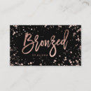 Recherche de jet bronzage cartes visite Typographie