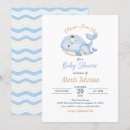 Recherche de petite baleine invitations Mother to be