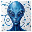 Suche nach außerirdische fliesen Science fiction