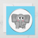 Recherche de aqua baby shower invitations Éléphant