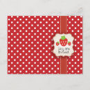 Suche nach kawaii erdbeere einladungen Rot