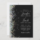 Suche nach sparkle wedding einladungen Schwarz