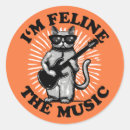 Recherche de citation drôle de chat autocollants Amoureux de les chats