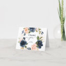 Recherche de or vœux cartes Bleu marine