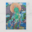Recherche de vert tara cartes postales Bouddha