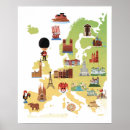 Suche nach belgium map poster Europe