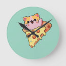 Suche nach süße katze wanduhren Niedlich