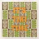 Recherche de tropical dessous de verres Tiki