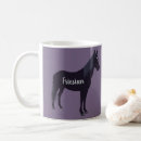 Recherche de silhouette de cheval tasses Noir