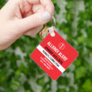 Recherche de médical porteclés Allergie