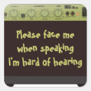 Recherche de audition autocollants Musique